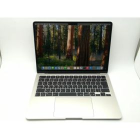 【中古】Apple MacBook Air 13インチ (M4,2025) M4(CPU:10C/GPU:8C) 16GB/256GB スターライト MW0Y3J/A【新橋】保証期間1ヶ月【ランクA】