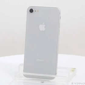 〔中古品〕 iPhone8 64GB シルバー MQ792J／A SIMフリー【247】