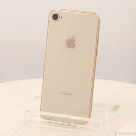 〔中古品〕 iPhone8 64GB ゴールド MQ7A2J／A SIMフリー【348】