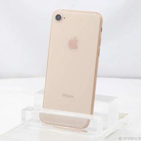 〔中古品〕 iPhone8 64GB ゴールド MQ7A2J／A SIMフリー【352】