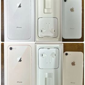 Apple iPhone8 本体 シルバー ピンクゴールド 2台セット