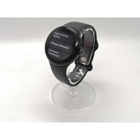 【中古】Google Pixel Watch2 Bluetooth/Wi-Fiモデル MatteBlackアルミケース/Obsidianアクティブバンド【高崎モントレー】保証期間１ヶ月【ランクB】