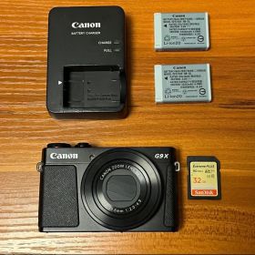 Canon デジカメ Canon PowerShot G9X 5点セット 黒