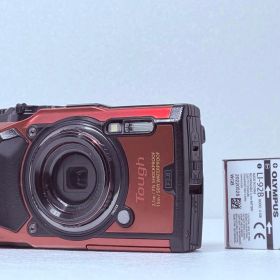 OLYMPUS TG-6 レッド 動作確認済 防水 防塵 耐衝撃 4K コンデジ