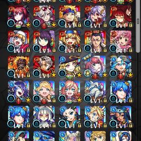 ランク500🌈所持オーブ3500個+オブチケ38枚🔥限定多数 | モンストのアカウントデータ、RMTの販売・買取一覧