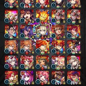 環境キャラ多数 ガチャ限307体 オーブ130↑ | モンストのアカウントデータ、RMTの販売・買取一覧