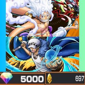 【初期垢】ios+虹ダイヤ5100個+金欠片697個+新ロー+四皇ニカ | バウンティラッシュのアカウントデータ、RMTの販売・買取一覧