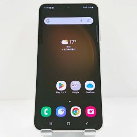 Galaxy S23 SCG19 au クリーム 送料無料 本体 c11483 【中古】