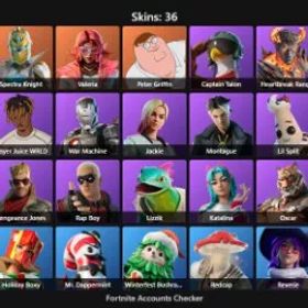 pc/xbox/PSN 36 スキン⚡ |ザンダー |オメガロック #484