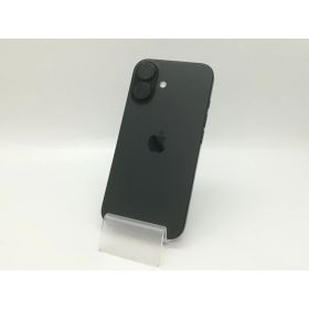 【中古】Apple 国内版 【SIMフリー】 iPhone 16 128GB ブラック MYDQ3J/A【福岡天神】保証期間1ヶ月【ランクC】