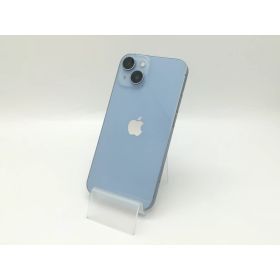 【中古】Apple 国内版 【SIMフリー】 iPhone 14 128GB ブルー MPVJ3J/A【福岡天神】保証期間1ヶ月【ランクC】