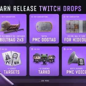 Twitchドロップ 全1-14day Release 98ケース+28アイテム | エスケープフロムタルコフ(EFT)のアカウントデータ、RMTの販売・買取一覧