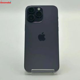 【中古】iPhone14 Pro Max 256GB ディープパープル MQ9E3J/A SoftBank版