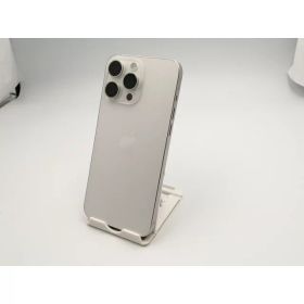 【中古】Apple docomo 【SIMフリー】 iPhone 15 Pro Max 256GB ホワイトチタニウム MU6Q3J/A【ECセンター】保証期間1ヶ月【ランクB】