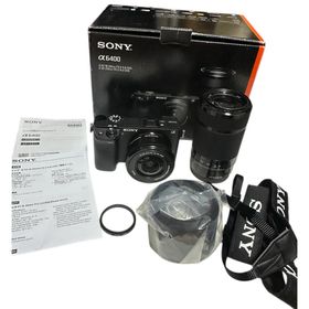 ソニー(SONY)のSONY デジタル一眼カメラ α6400 ダブルズームキット(ミラーレス一眼)