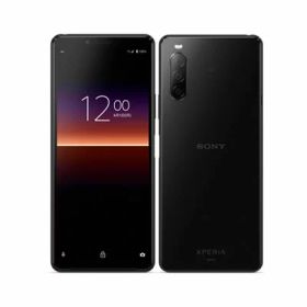 【SIMロック解除済】au Xperia10 II SOV43 Black SONY 当社3ヶ月間保証 中古 イオシス