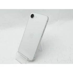 【中古】Apple 国内版 【SIMフリー】 iPhone 16e 128GB ホワイト MD1R4J/A【新宿東口】保証期間1ヶ月【ランクA】