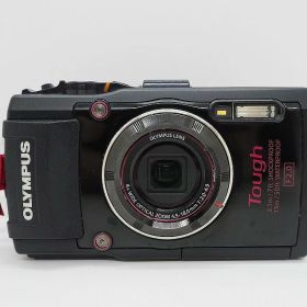 オリンパス OLYMPUS コンパクトデジタルカメラ ブラック STYLUS TG-4 Tough 【中古】