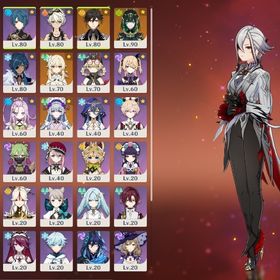 ネフェル&召使1凸+餅武器&鍾離&夢見月瑞希2凸&ディシア所持垢 | 原神のアカウントデータ、RMTの販売・買取一覧