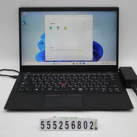 Lenovo ThinkPad X1 Carbon 6th Gen Core i5 8350U 1.7GHz/8GB/256GB/FHD(1920x1080) タッチパネル/Win11 画面シミあり【中古】【20250801】