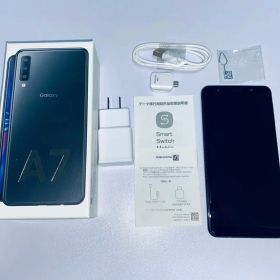 ◎Samsung GALAXY A7 ブラック 64GB 箱付属品あり