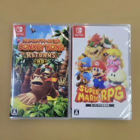 Switch ドンキーコングリターンズHD・スーパーマリオRPG