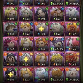 最終値下げ12月31日まで‼️引退垢毎週50個💎トリスタンマーリンエスカノール強キャラ 550万↑ | グラクロのアカウントデータ、RMTの販売・買取一覧