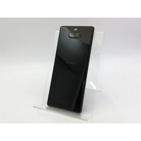 【中古】SONY au 【SIMロック解除済み】 Xperia 8 SOV42 ブラック【高崎モントレー】保証期間１ヶ月【ランクA】