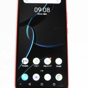 ZTE Libero 5G A003ZT レッド SIMフリー