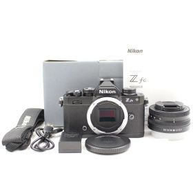 ■シャッター数2551枚！極上品■ Nikon Z fc 16-50 VR レンズキット ブラック ミラーレス一眼カメラ ニコン