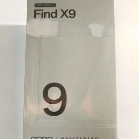 【新品未開封】OPPO Find X9 SIMフリー チタニウムグレー国内版