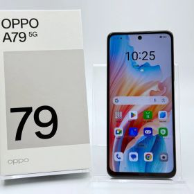 【中古B】OPPO A79 5G CPH2557 128GB ミステリーブラック SIMフリー 白ロム