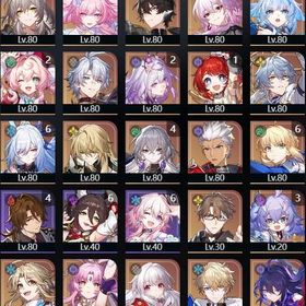 ★5キャラ23体【セイバー・戴冠】完凸 ★5光円錐20種 引退垢 | 崩壊スターレイル(崩スタ)のアカウントデータ、RMTの販売・買取一覧