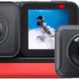 WJ62 insta360 ONE R ツインエディション – 4Kアクションカメラ＆5.7K 360度カメラ、交換レンズ、手ブレ補正機能、IPX8防水、タッチスクリーン、AI編集機能搭載