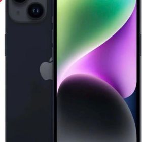 iPhone 14ブラック デュアルカメラ 本体