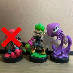 スプラトゥーン2 アミーボ ボーイ イカ