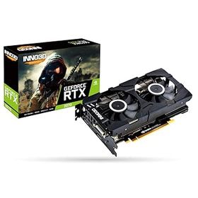 【中古】Inno3D NVIDIA GeForce RTX 2070 GPU搭載 ビデオカード N20702-08D6-1160VA22 正規代理店製品、期間2年