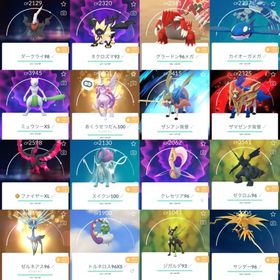 🔸2016年垢TL72オリジンパルキア100!背景剣&盾の王!個体値100:112体!伝説幻217 | ポケモンGOのアカウントデータ、RMTの販売・買取一覧