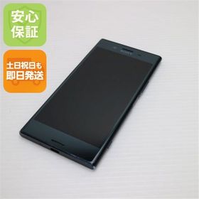 安心保証付 美品 SO-04J Xperia XZ Premium ブラック 白ロム 中古本体