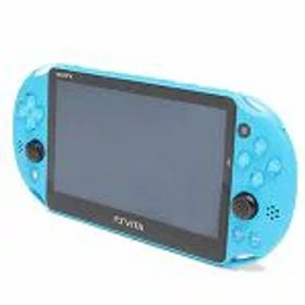 【中古】 【箱説なし】PlayStationVita Wi−Fiモデル アクア・ブルー（PCH2000ZA23）／本体（携帯ゲーム機）