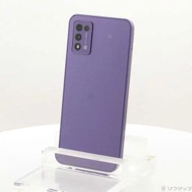 【中古】ZTE Libero 5G III 64GB パープル ZESBY1 Y!mobile SIMフリー 【349-ud】