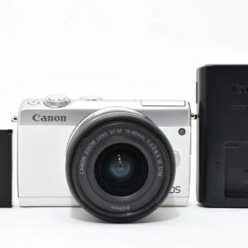 ■美品■Canon EOS M100 EF-M15-45 グラファイト