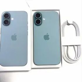 iPhone16 本体 128GB 箱つき SIMフリー ティール