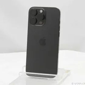 〔中古品〕 iPhone16 Pro Max 256GB ブラックチタニウム 3N528J／A SIMフリー【344】