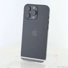 〔中古品〕 iPhone16 Pro Max 256GB ブラックチタニウム 3N528J／A SIMフリー【349】