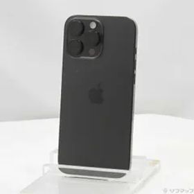 〔中古品〕 iPhone16 Pro Max 256GB ブラックチタニウム 3N528J／A SIMフリー【198】