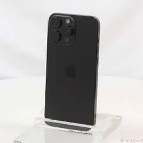 〔中古品〕 iPhone16 Pro Max 256GB ブラックチタニウム 3N528J／A SIMフリー【305】