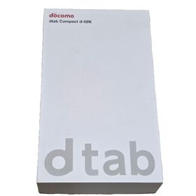 ファーウェイ(HUAWEI)のHuawei dtab Compact d-02K Silver(タブレット)