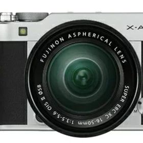 【中古】 富士フイルム(FUJIFILM) ミラーレス一眼カメラ X-A5レンズキット シルバー X-A5LK-S