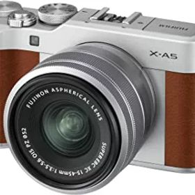 【中古】FUJIFILM ミラーレス一眼カメラ X-A5レンズキット ブラウン X-A5LK-BW
